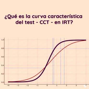 <strong>¿Qué es la curva característica del test – CCT – en IRT?</strong>