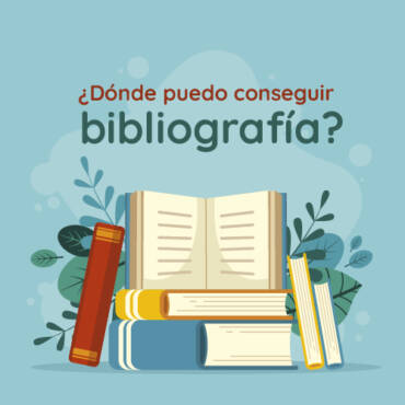 ¿Dónde puedo conseguir bibliografía?